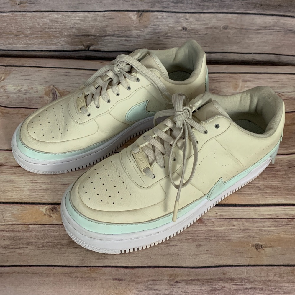 Nike Cream and Mint Sneakers